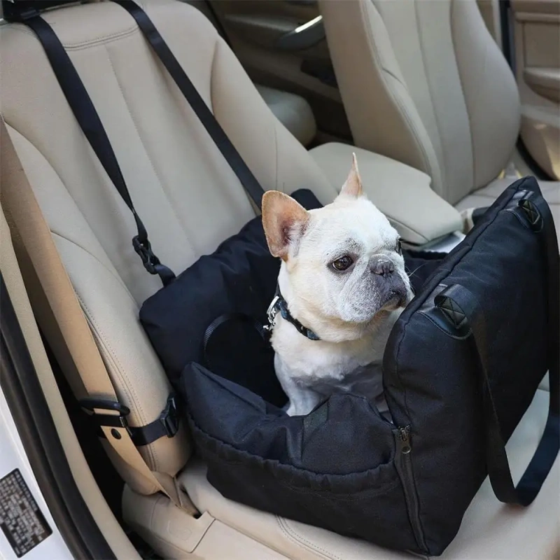 Dog Car Seat Air Bag Dog Booster Seat for Small Pets Dog Booster Seat for Small Pets with Adjustable Straps Interactive Pet Seat