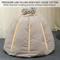 Cat Bed Creative Money Bag Shape Warm Cat Cave Soft Cotton Pet Bed for Indoor Cats Kittens and Small Dogs Houses Non-Slip Bottom