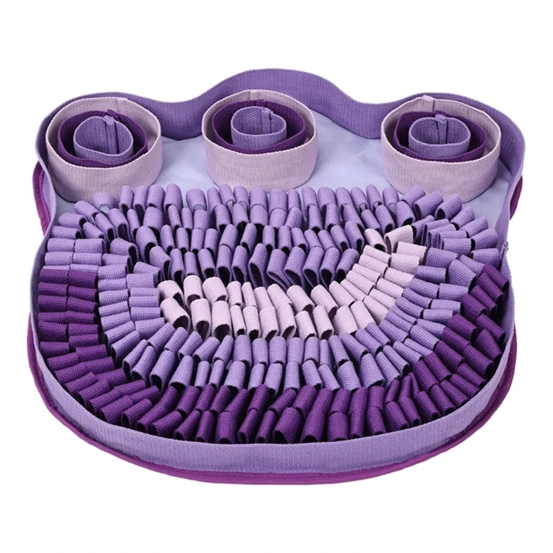 Dog Snuffle Treat Dispensing Blanket for Dogs Interactive Puzzle Pet Chew Toy Reducing Boredom Foraging Skill