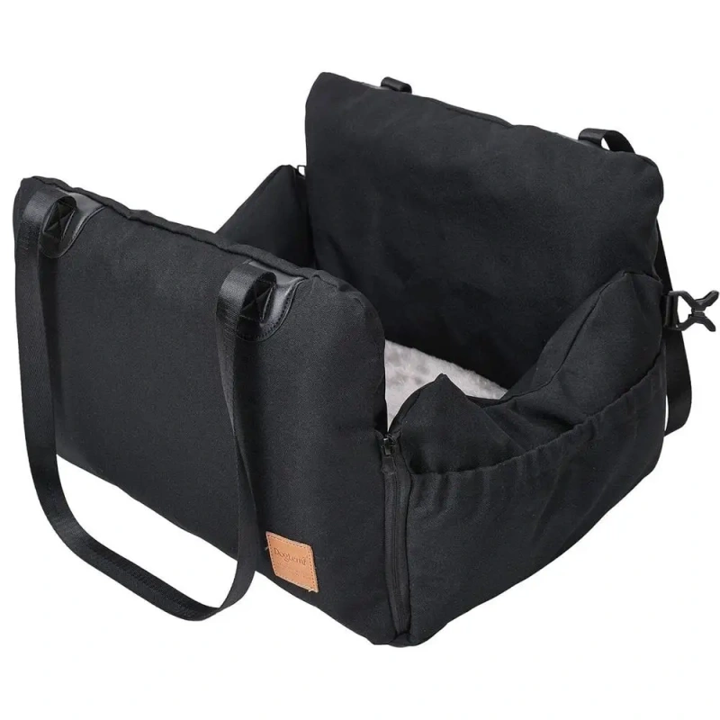 Dog Car Seat Air Bag Dog Booster Seat for Small Pets Dog Booster Seat for Small Pets with Adjustable Straps Interactive Pet Seat