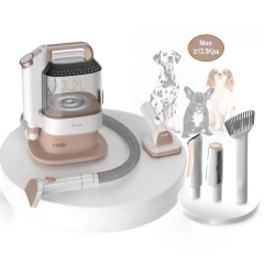 3.2L Large Capacity Pet Vacuum Cleaner Dog And Cat Hair Grooming Tool Kit