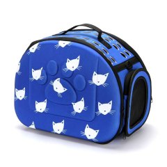 Cat Pattern Dog Carrier Bag Portable Cats Handbag Foldable Travel Bag Puppy Carrying Shoulder Pet Bags