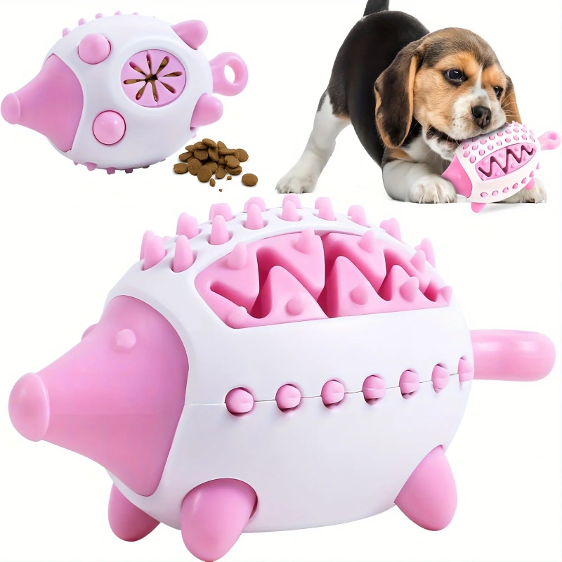 Pet Funnel Ball Dog Toys, Durable Rubber Construction, Puppy Teeth Grinding and Cleaning Fun Dog Accessories  Pet Products
