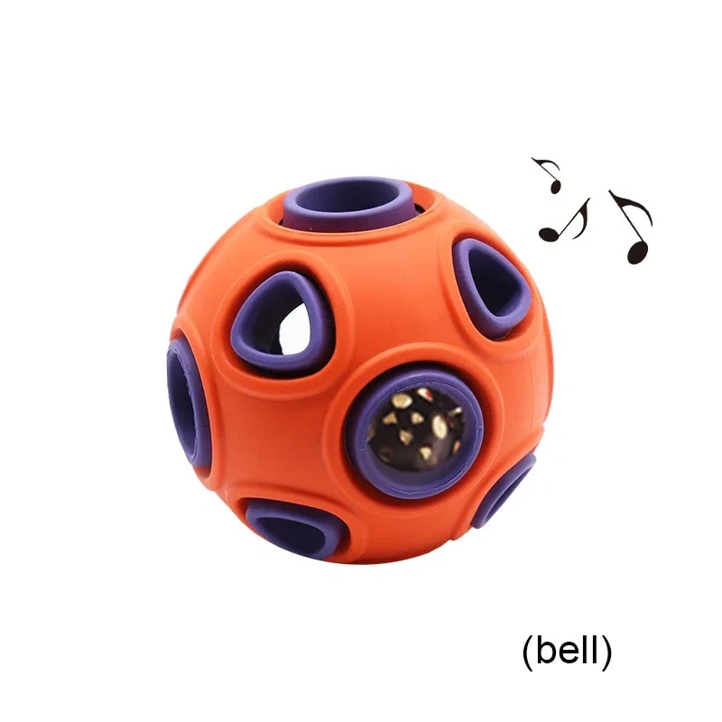 KOMMILIFE Glow Pet Dog Toys Interactive Ball Toy For Dogs Anti-stresses Bite-resistant Molar Dog Chew Toy Dog Accessories