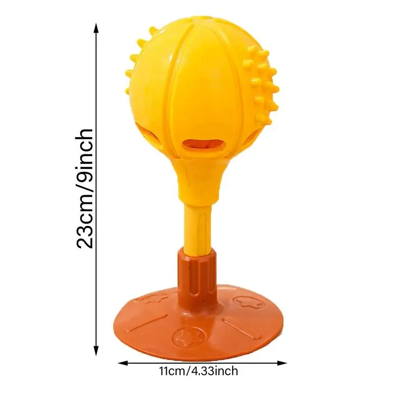 Dog Food Puzzle Slow Feeder Teeth Cleaning Slow Food Toys Multifunctional Slow Feeder Interactive Food Leakage Toy