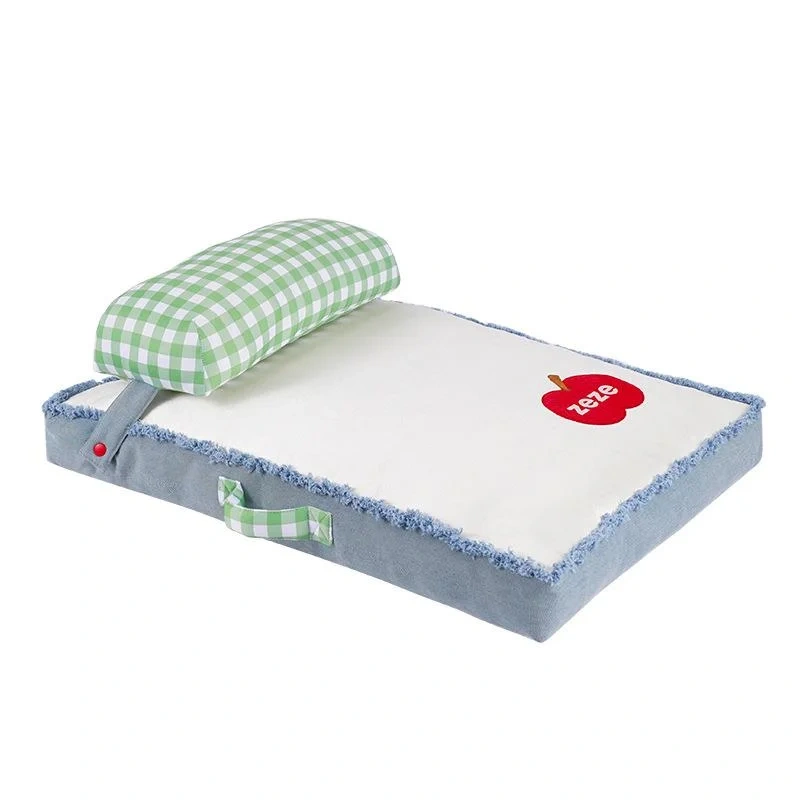 Denim Dog Nest Four Seasons Universal Removable Washable Dog Bed Small and Medium sized Dog Sleeping Mat Sofa Summer Pet