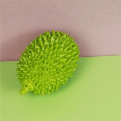 Dog toys, bite resistant, vocalizable, grinding teeth, pet toys, durian, self fun, relieving boredom, dog toys