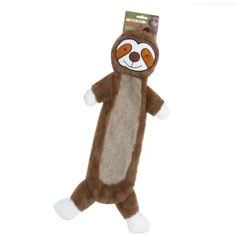 Cartoon Bear for Dogs Tossing Molar Improving Pet Digestion Molar Chew Toy F1FB