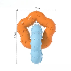 Dog Chew Toy Puppy Teeth Cleaning Teeth Toy Pet Rubber Bite-resistance Teeth Grinding Chewing Toys Dog Training Toy Pet Supplies