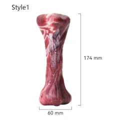 Dog Bone Chews Toys Dog Toys Aggressive Chewers Large Dogs Bone-Shaped Indestructible Dog Toys Nylon Interactive Dog Toys Teeth