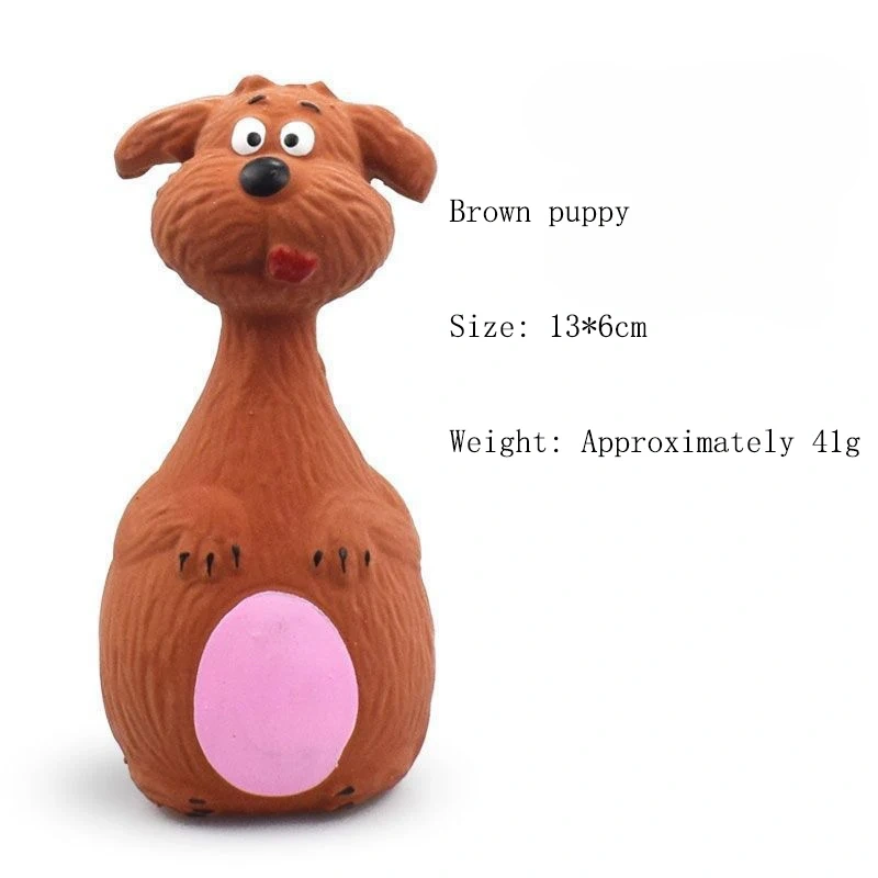 Interactive Pet Dog Toys Bite-resistant Dog Chew Toy Funny Pet Sounding Toys for Small Medium Dogs Animal Shape Puppy Toys
