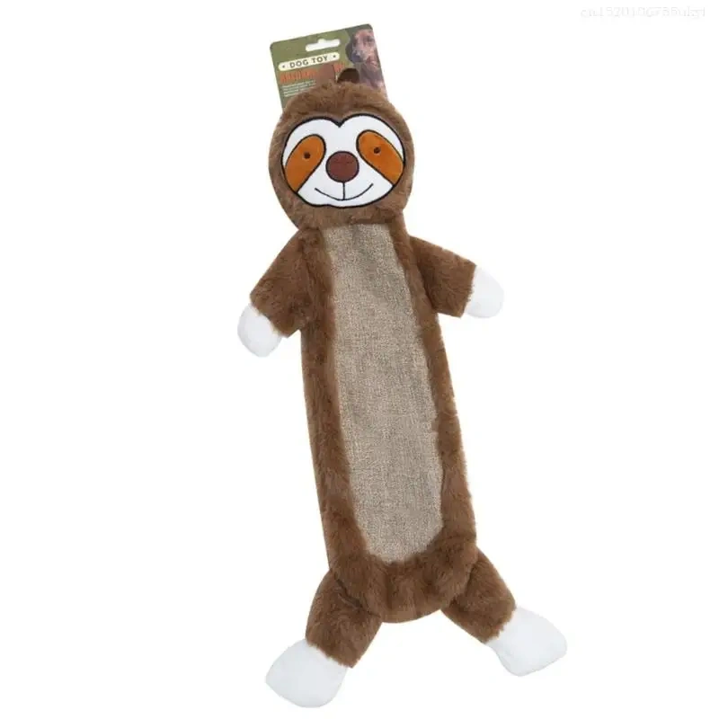 Cartoon Bear for Dogs Tossing Molar Improving Pet Digestion Molar Chew Toy F1FB