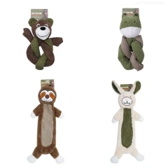 Cartoon Bear for Dogs Tossing Molar Improving Pet Digestion Molar Chew Toy F1FB
