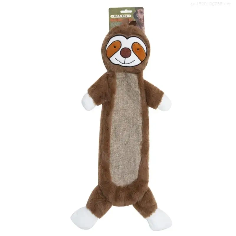 Cartoon Bear for Dogs Tossing Molar Improving Pet Digestion Molar Chew Toy F1FB