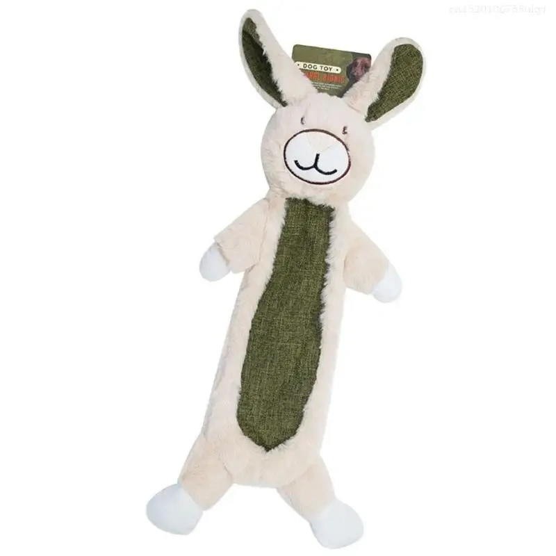 Cartoon Bear for Dogs Tossing Molar Improving Pet Digestion Molar Chew Toy F1FB