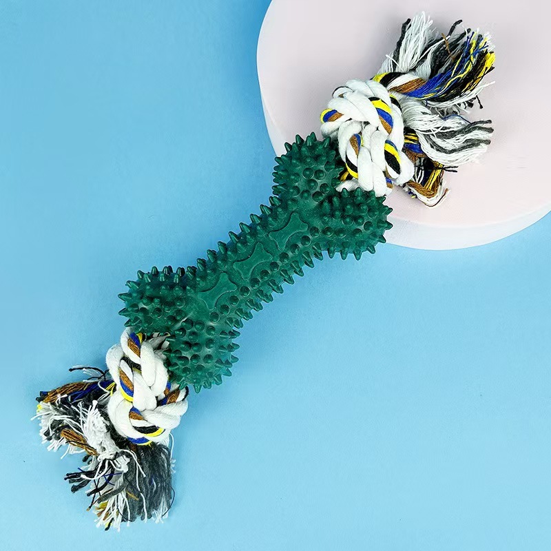 Dog teething toys, chewing toys, entertainment and boredom interactive toys, knot toys, teeth cleaning and chewing toys