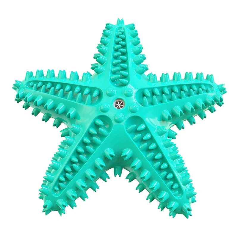 Dog Toys For Large Dogs Tooth Cleaning Chew Funny Interactive Training Starfish Toy Accessories Squeaky Toys TPR Toys Beagle
