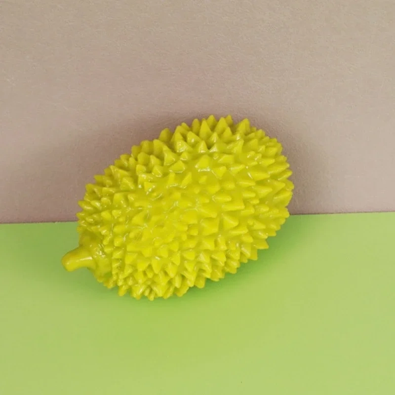 Dog toys, bite resistant, vocalizable, grinding teeth, pet toys, durian, self fun, relieving boredom, dog toys
