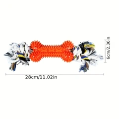 Dog teething toys, chewing toys, entertainment and boredom interactive toys, knot toys, teeth cleaning and chewing toys