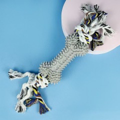 Dog teething toys, chewing toys, entertainment and boredom interactive toys, knot toys, teeth cleaning and chewing toys