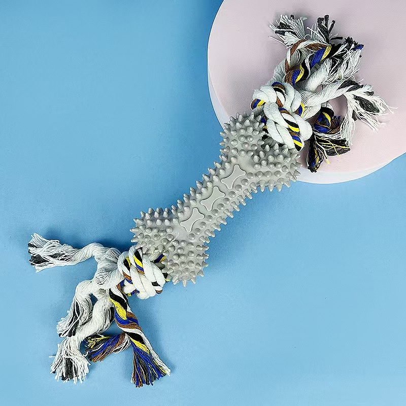 Dog teething toys, chewing toys, entertainment and boredom interactive toys, knot toys, teeth cleaning and chewing toys