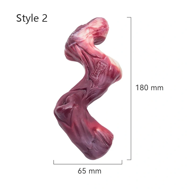 Dog Bone Chews Toys Dog Toys Aggressive Chewers Large Dogs Bone-Shaped Indestructible Dog Toys Nylon Interactive Dog Toys Teeth