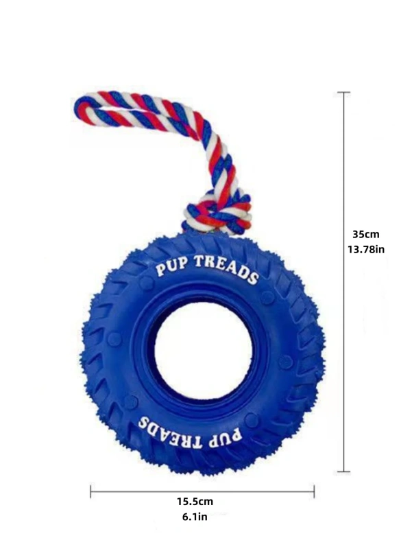 Interactive Training Toy for Dogs Clean Your Teeth Pets Accessories Bite-resistant Dog Nibble Pet Grinding Toys Tires Supplies