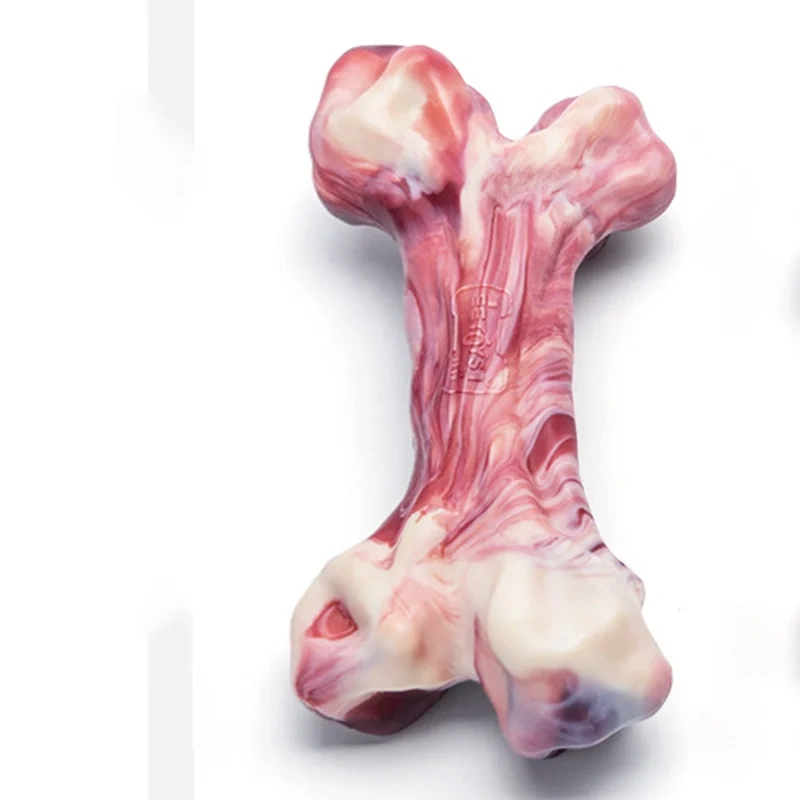 Dog Bone Chews Toys Dog Toys Aggressive Chewers Large Dogs Bone-Shaped Indestructible Dog Toys Nylon Interactive Dog Toys Teeth