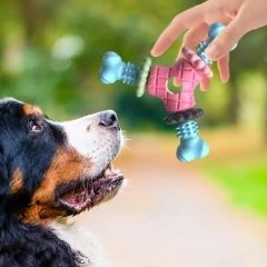 Dog Chew Toys For Cleaning Teeth Bite Resistant For Dogs Interactive Training Playing Toy Cleaning Teeth For Small And Large Dog