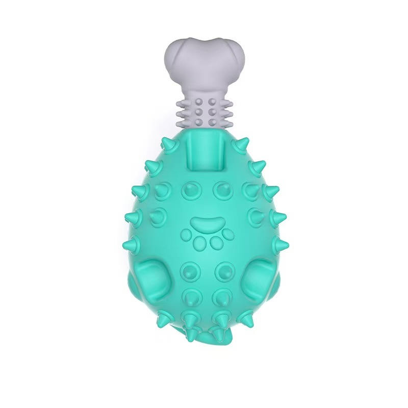 Puppy Chew Toys Bite-Resistant Interactive Chew Toys Chicken Leg Shaped Toys Puppy Teething Toys For Small Medium Large Dogs