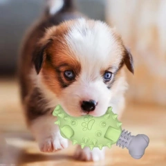 Puppy Chew Toys Bite-Resistant Interactive Chew Toys Chicken Leg Shaped Toys Puppy Teething Toys For Small Medium Large Dogs
