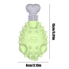 Puppy Chew Toys Bite-Resistant Interactive Chew Toys Chicken Leg Shaped Toys Puppy Teething Toys For Small Medium Large Dogs