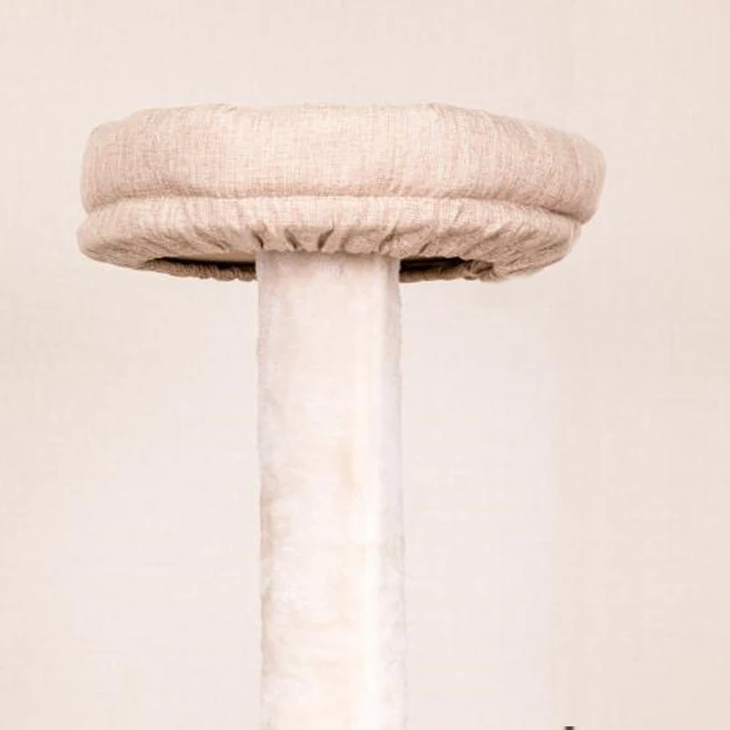 Large cat climbing frame cotton hemp fresh material factory direct sales of luxury cat nest sisal pillar cat platform
