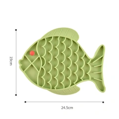 Pet Licking Mat Portable Anxiety Relief Dog Lick Pad Cup Bowl Transfer Plate Dog Slow Feeder Silicone Pet Bath Products Cat Bowl