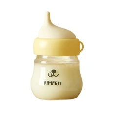 Practical 80ml Dog Water Bottle PP Cartoon Pet Accompanying Cup Portable Newborn Puppy Drinking Bowl