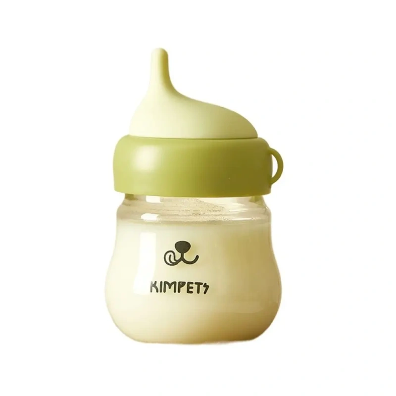 Practical 80ml Dog Water Bottle PP Cartoon Pet Accompanying Cup Portable Newborn Puppy Drinking Bowl