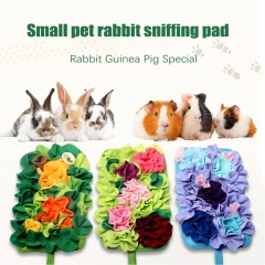 Pet Sniffing Mat Rabbit Guinea Pig Small Pet Claw Grinding To Relieve Boredom Venting Toys Pet Small Rabbit Chewing Teeth Puzzle
