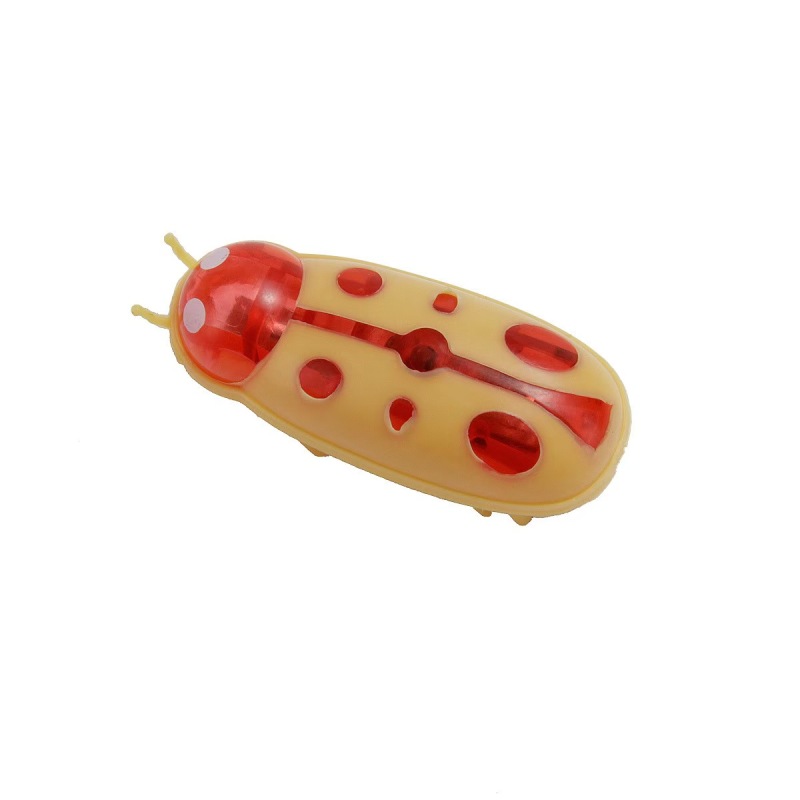 Funny Electric Bugs Catnip Toy Automatic Tunnel Mini Robot Bug Vibration Insect Toys For Cats Battery Operated Cockroach Ladybug