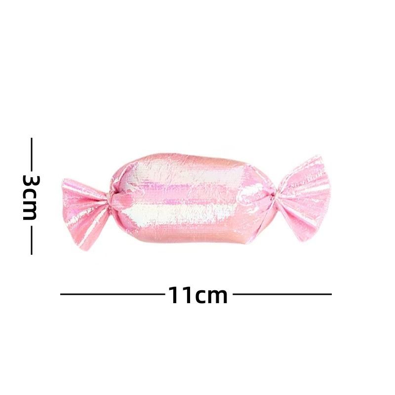 Interactive Cat Catnip Toys Crinkly Sound Kitten Bite Kicker Toys for Cat Exercise Candy Shaped Cat Toy