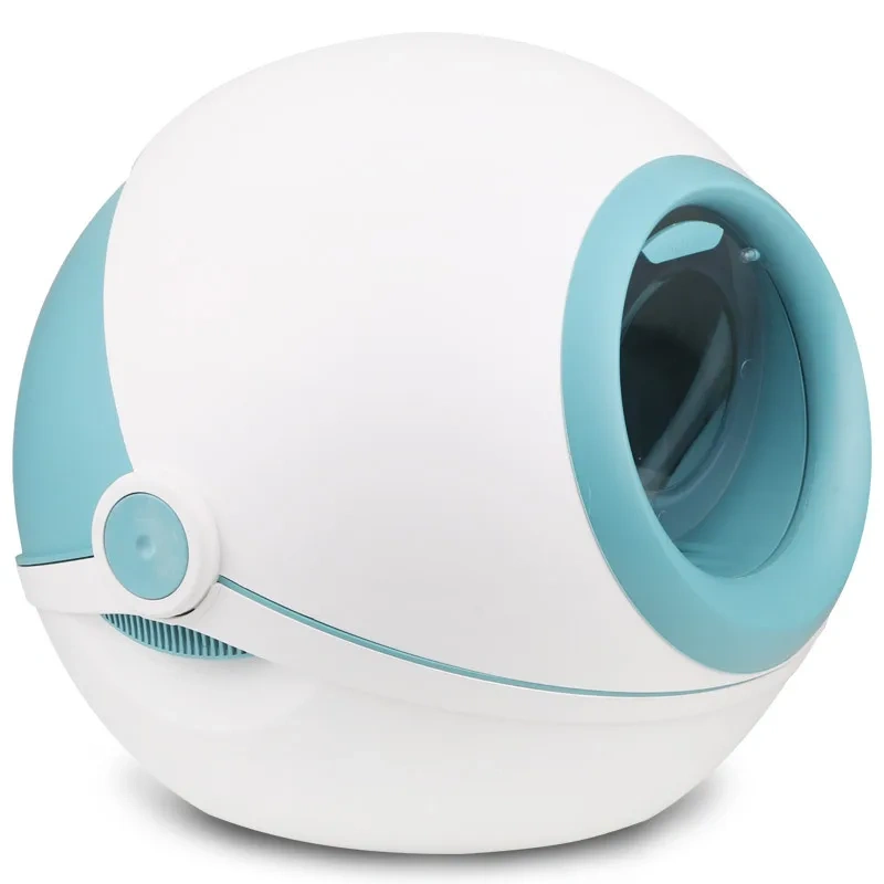 Fully Enclosed Cat Litter Basin Flip Over Type Oversized Odor Proof Cat Toilet for Kittens Anti Sand Cat Feces Basin Cat Supplie