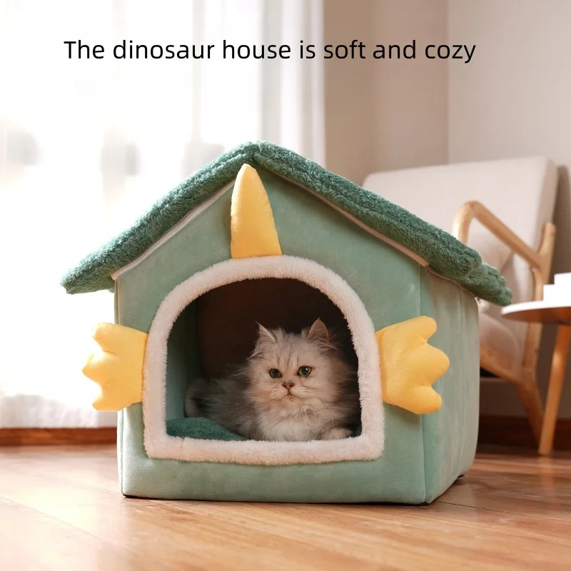 OUFACat Bed Carrot Pet Bed Pet House Plush Warm Villa Luxury Beds For Dogs