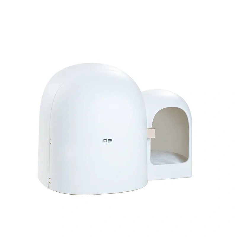 Cat Litter Box Fully Enclosed Cat Litter Tray Anti-odor Cats Toilet Extra Large Cats Sandbox Corridor Style Pet Toilet Supplies
