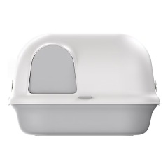 Cat Litter Box,Portable Cat Litter Box with Lid,  Enclosed Litter Box Anti-Splashing and Easy Installation