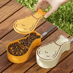 Pet Outdoor Walking Mug Chicken Leg Shaped Portable Travel Water Bottle Puppy Cats Dogs Drinking Water Food Dispenser Supplies