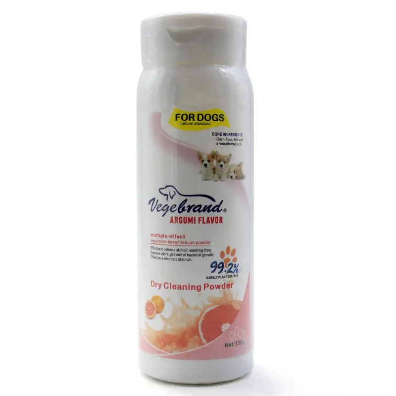 Pet Fruit Shampoo Set Custom Label Dog Shampoo Dry Powder Gift Box Four Bottles Of Pet Shampoo Cleansing Powder