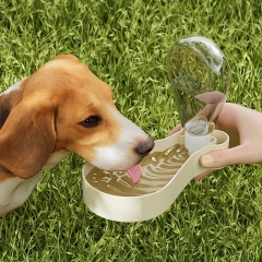 Pet Outdoor Walking Mug Chicken Leg Shaped Portable Travel Water Bottle Puppy Cats Dogs Drinking Water Food Dispenser Supplies