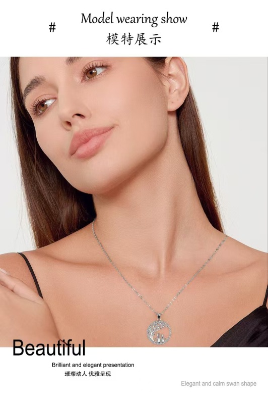 New women's cat necklace, women's clavicle necklace
