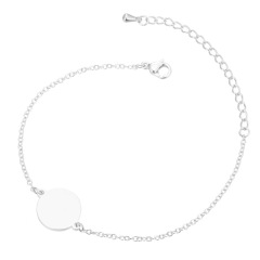New women's round bracelet simple and versatile niche bracelet