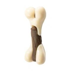 new Dog Chew Toy Dog Teether for Aggressive Chewer Dog Bone Toy Nylon Beef Flavor