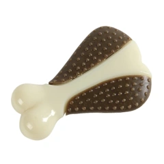 new Dog Chew Toy Dog Teether for Aggressive Chewer Dog Bone Toy Nylon Beef Flavor